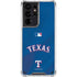 MLB Texas Rangers Alternate/Away Jersey Galaxy S21 Ultra 5G Clear Case