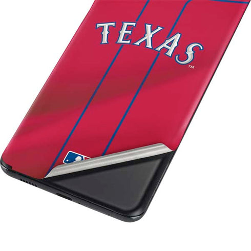 MLB Texas Rangers Alternate/Away Jersey Galaxy S21 Ultra 5G Skin