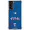 MLB Texas Rangers Alternate/Away Jersey Galaxy S22 Clear Case