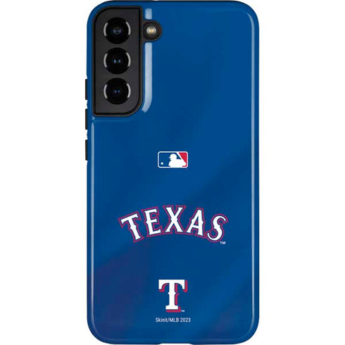 MLB Texas Rangers Alternate/Away Jersey Galaxy S22 Plus Pro Case