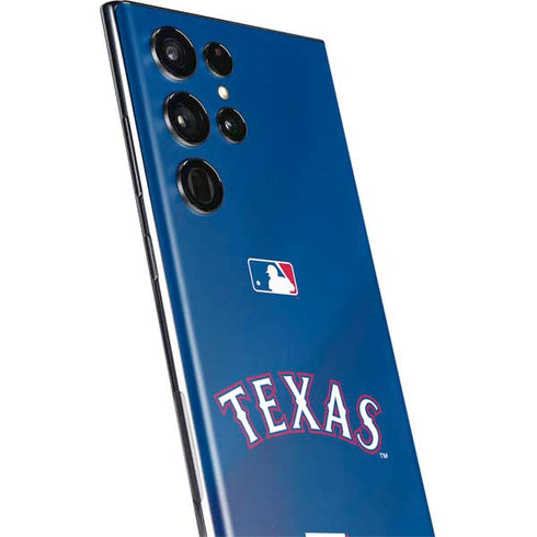 MLB Texas Rangers Alternate/Away Jersey Galaxy S22 Ultra Skin