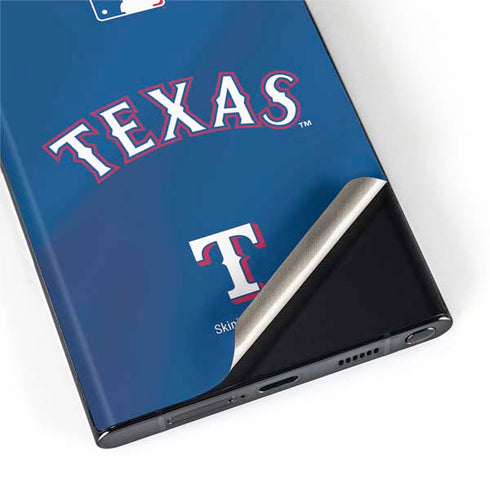 MLB Texas Rangers Alternate/Away Jersey Galaxy S22 Ultra Skin