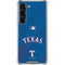MLB Texas Rangers Alternate/Away Jersey Galaxy S23 Clear Case