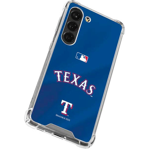 MLB Texas Rangers Alternate/Away Jersey Galaxy S23 Clear Case