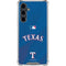 MLB Texas Rangers Alternate/Away Jersey Galaxy S23 FE Clear Case