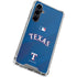 MLB Texas Rangers Alternate/Away Jersey Galaxy S23 FE Clear Case