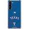 MLB Texas Rangers Alternate/Away Jersey Galaxy S23 Plus Clear Case