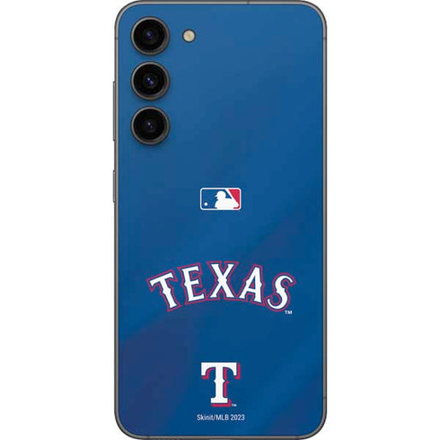 MLB Texas Rangers Alternate/Away Jersey Galaxy S23 Plus Skin