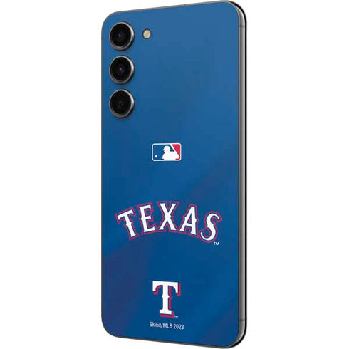 MLB Texas Rangers Alternate/Away Jersey Galaxy S23 Plus Skin