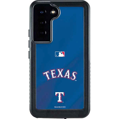 MLB Texas Rangers Alternate/Away Jersey Galaxy S23 Plus Waterproof Case
