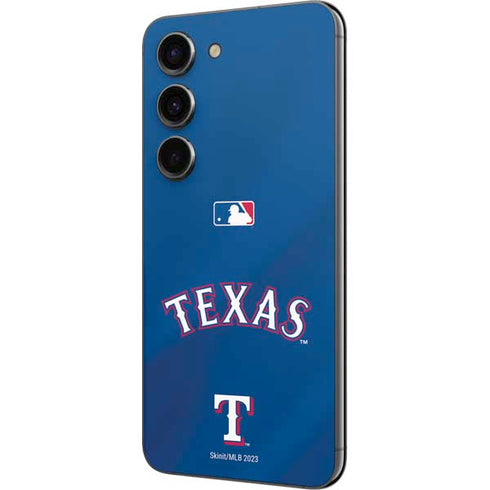 MLB Texas Rangers Alternate/Away Jersey Galaxy S23 Skin