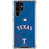 MLB Texas Rangers Alternate/Away Jersey Galaxy S24 Ultra Clear Case