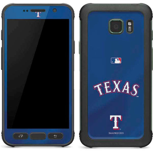 MLB Texas Rangers Alternate/Away Jersey Galaxy S7 Active Skin