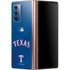 MLB Texas Rangers Alternate/Away Jersey Galaxy Z Fold2 5G Skin