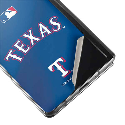 MLB Texas Rangers Alternate/Away Jersey Galaxy Z Fold2 5G Skin