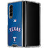MLB Texas Rangers Alternate/Away Jersey Galaxy Z Fold4 5G Clear Case