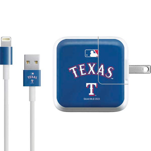 MLB Texas Rangers Alternate/Away Jersey iPad Charger (10W USB) Skin