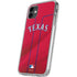MLB Texas Rangers Alternate/Away Jersey iPhone 11 Clear Case