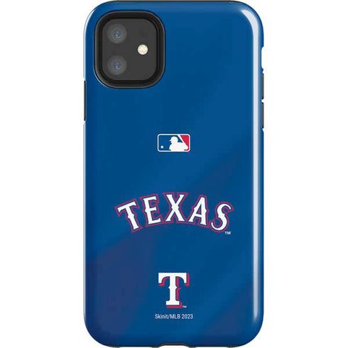MLB Texas Rangers Alternate/Away Jersey iPhone 11 Impact Case