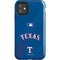 MLB Texas Rangers Alternate/Away Jersey iPhone 11 Impact Case