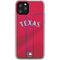 MLB Texas Rangers Alternate/Away Jersey iPhone 11 Pro Clear Case