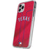 MLB Texas Rangers Alternate/Away Jersey iPhone 11 Pro Clear Case