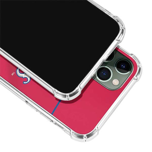 MLB Texas Rangers Alternate/Away Jersey iPhone 11 Pro Max Clear Case