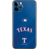 MLB Texas Rangers Alternate/Away Jersey iPhone 11 Pro Skin