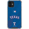 MLB Texas Rangers Alternate/Away Jersey iPhone 12 Mini Clear Case