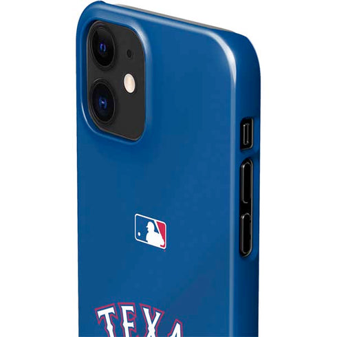 MLB Texas Rangers Alternate/Away Jersey iPhone 12 Mini Lite Case