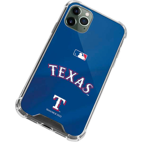 MLB Texas Rangers Alternate/Away Jersey iPhone 12 Pro Max Clear Case