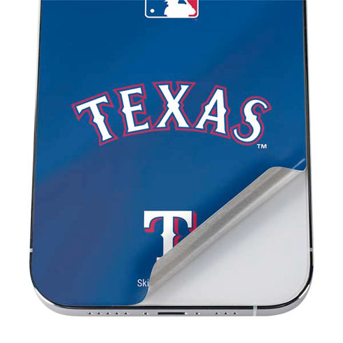 MLB Texas Rangers Alternate/Away Jersey iPhone 12 Pro Skin