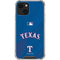 MLB Texas Rangers Alternate/Away Jersey iPhone 13 Clear Case