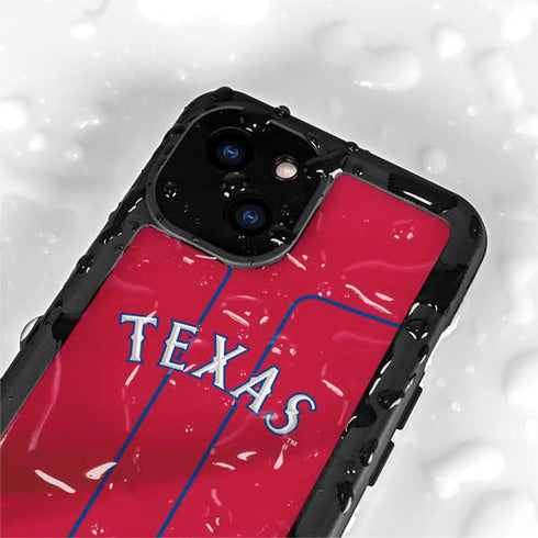 MLB Texas Rangers Alternate/Away Jersey iPhone 13 Mini Waterproof Case