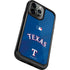 MLB Texas Rangers Alternate/Away Jersey iPhone 13 Pro Cargo Case