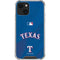 MLB Texas Rangers Alternate/Away Jersey iPhone 14 Clear Case