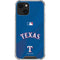 MLB Texas Rangers Alternate/Away Jersey iPhone 15 Plus Clear Case