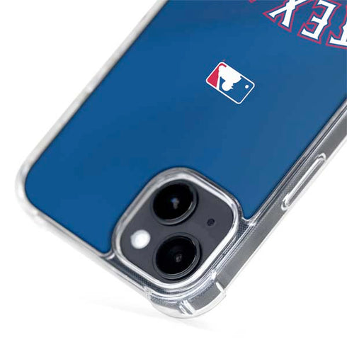 MLB Texas Rangers Alternate/Away Jersey iPhone 15 Plus MagSafe Case