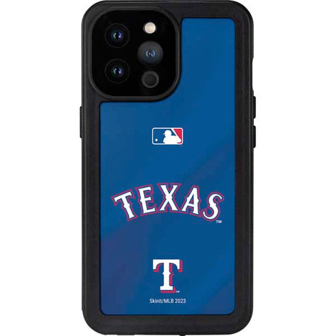 MLB Texas Rangers Alternate/Away Jersey iPhone 14 Pro Max Waterproof Case