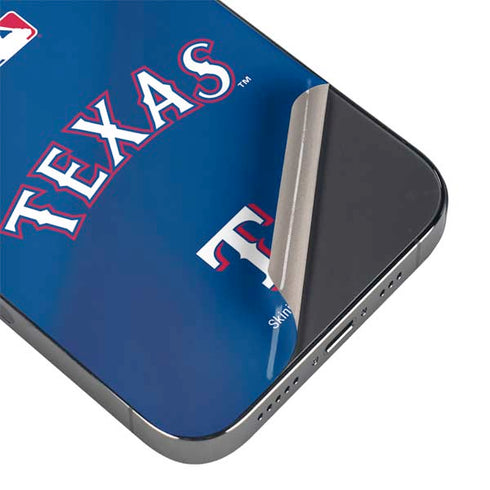 MLB Texas Rangers Alternate/Away Jersey iPhone 14 Pro Skin