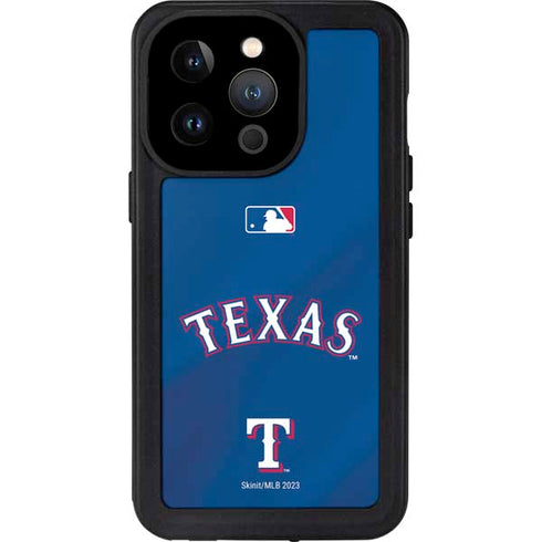 MLB Texas Rangers Alternate/Away Jersey iPhone 14 Pro Waterproof Case