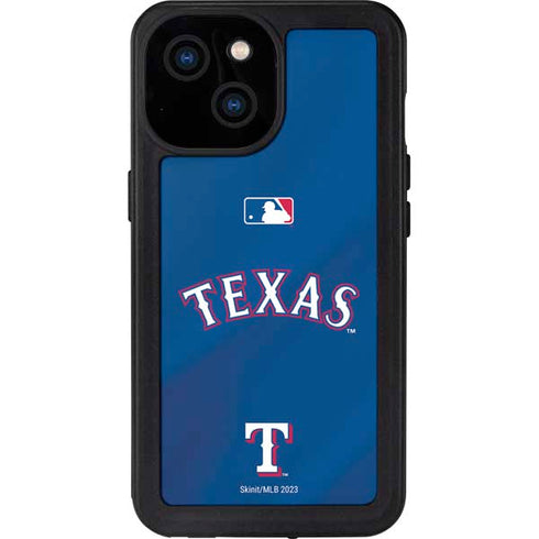MLB Texas Rangers Alternate/Away Jersey iPhone 15 Waterproof Case
