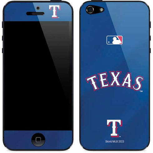 MLB Texas Rangers Alternate/Away Jersey iPhone 5/5s/5SE Skin