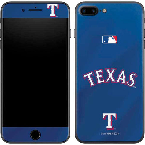 MLB Texas Rangers Alternate/Away Jersey iPhone 7 Plus Skin