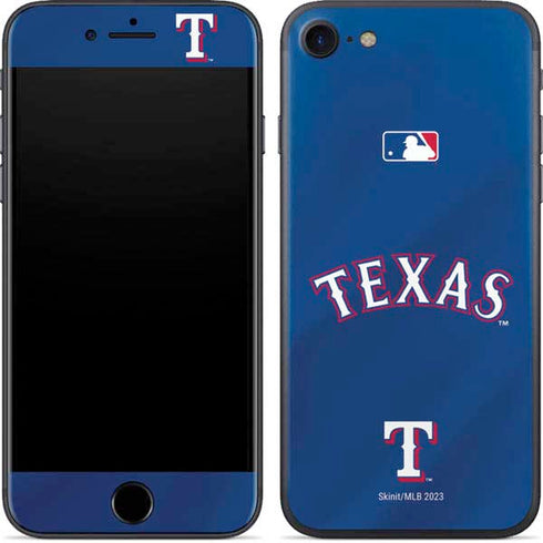 MLB Texas Rangers Alternate/Away Jersey iPhone 7 Skin