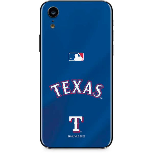 MLB Texas Rangers Alternate/Away Jersey iPhone XR Skin