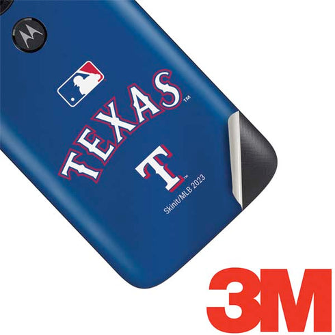 MLB Texas Rangers Alternate/Away Jersey Moto E5 Play Skin