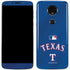MLB Texas Rangers Alternate/Away Jersey Moto E5 Plus Skin