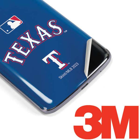 MLB Texas Rangers Alternate/Away Jersey Moto E5 Plus Skin