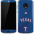 MLB Texas Rangers Alternate/Away Jersey Moto G6 Skin